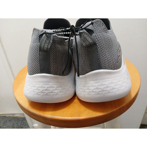 Skechers Air Cooled GoGA Mat Go Walk Stretch Men GRAY SLIP-ON Loafer Gray SZ-15 - Picture 12 of 16